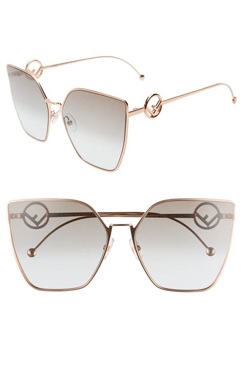 fendi oversized sunglasses|fendi women's oversized sunglasses.